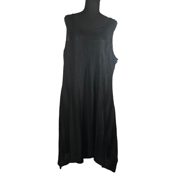 Lane Bryant Sleeveless Black Dress Size 22/24 - Picture 1 of 5